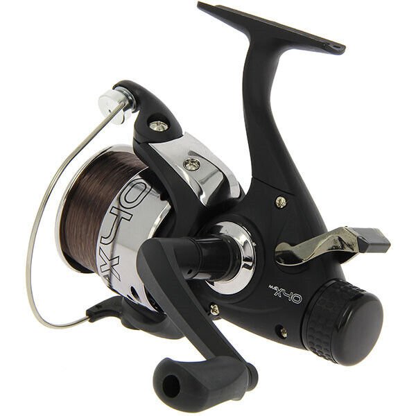 2 x Carp Runner Reels Carp Fishing Reels Max40 Spooled with 8lb Line - NGT Tackle Shop