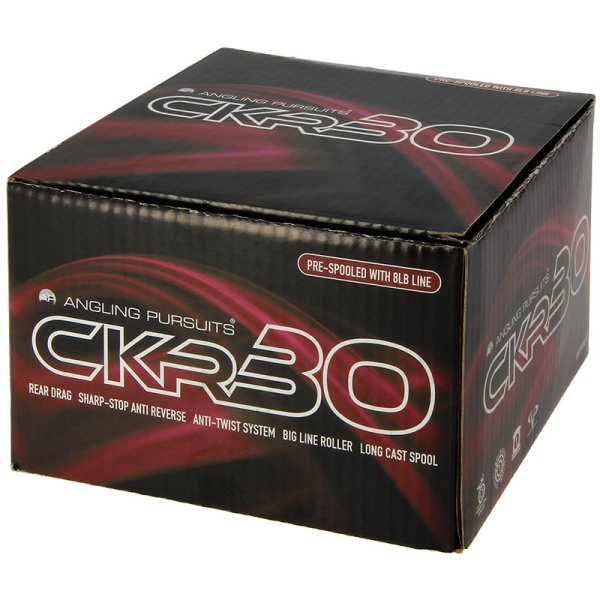 2 x CKR 30 Fishing Reels Float Feeder Spinning Match Reel Loaded with 8lb LineNGT Tackle Shop