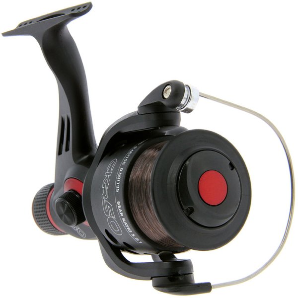 2 x CKR 50 Fishing Reels Float Feeder Spinning Match Reel Loaded with 8lb Line - NGT Tackle Shop