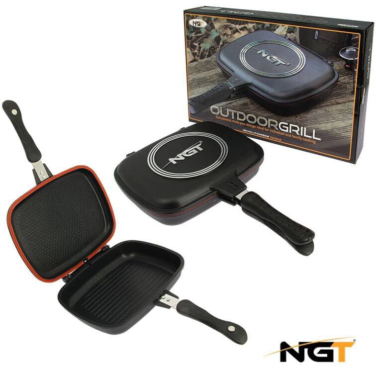NGT Outdoor Grill Double Pan - NGT Tackle Shop