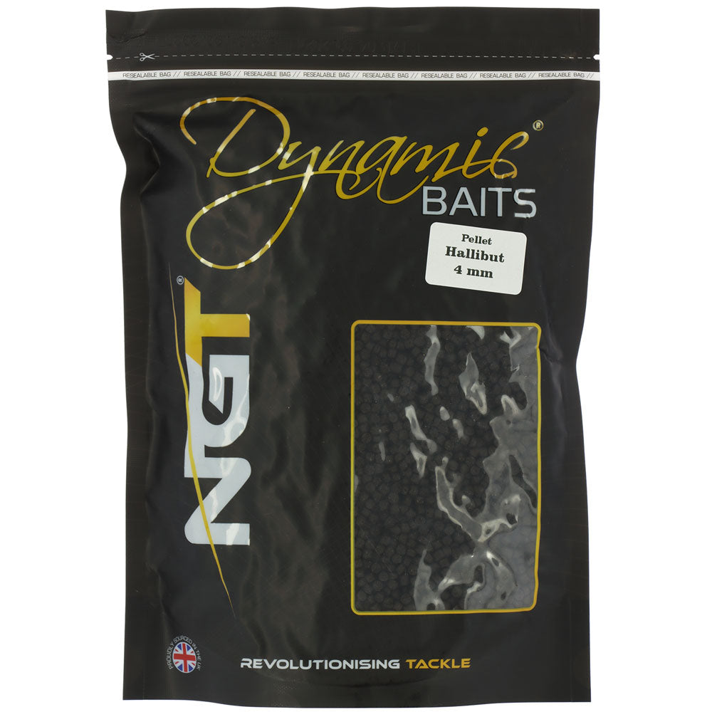 NGT Halibut Pellets Dynamic 4mm 800g Bag