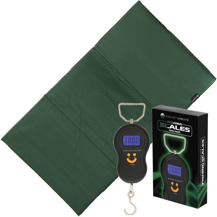 Carp Coarse Fishing Unhooking Mat Digital Scales 88lb 100cm x 60cm Landing Mat - NGT Tackle Shop