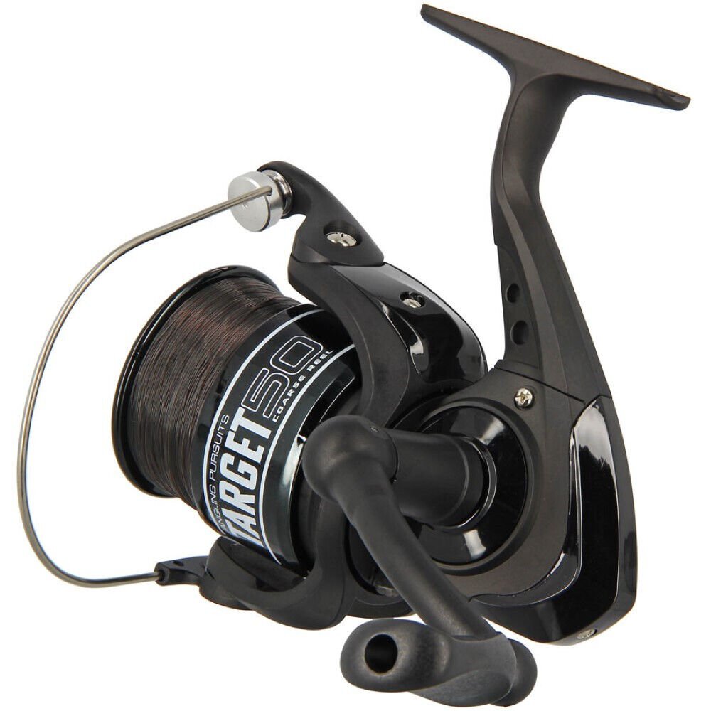 Float Fishing Reel with 10lb Line TARGET 50 Coarse Spinning Angling Pursuits - NGT Tackle Shop