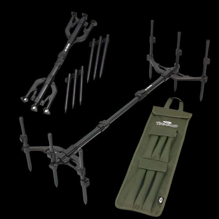 NGT 3 Rod Pod TRI POD with Carry Case - 8 - NGT Tackle Shop