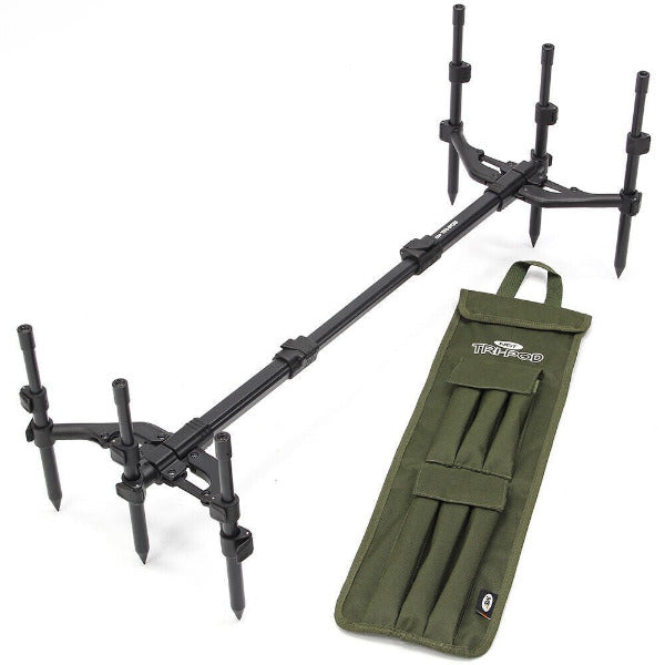 NGT 3 Rod Pod TRI - POD with Carry Case - NGT Tackle Shop