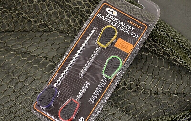 NGT Baiting Tool Set Baiting Needles Carp Fishing Boilie Bait Drill 4 Piece - NGT Tackle Shop