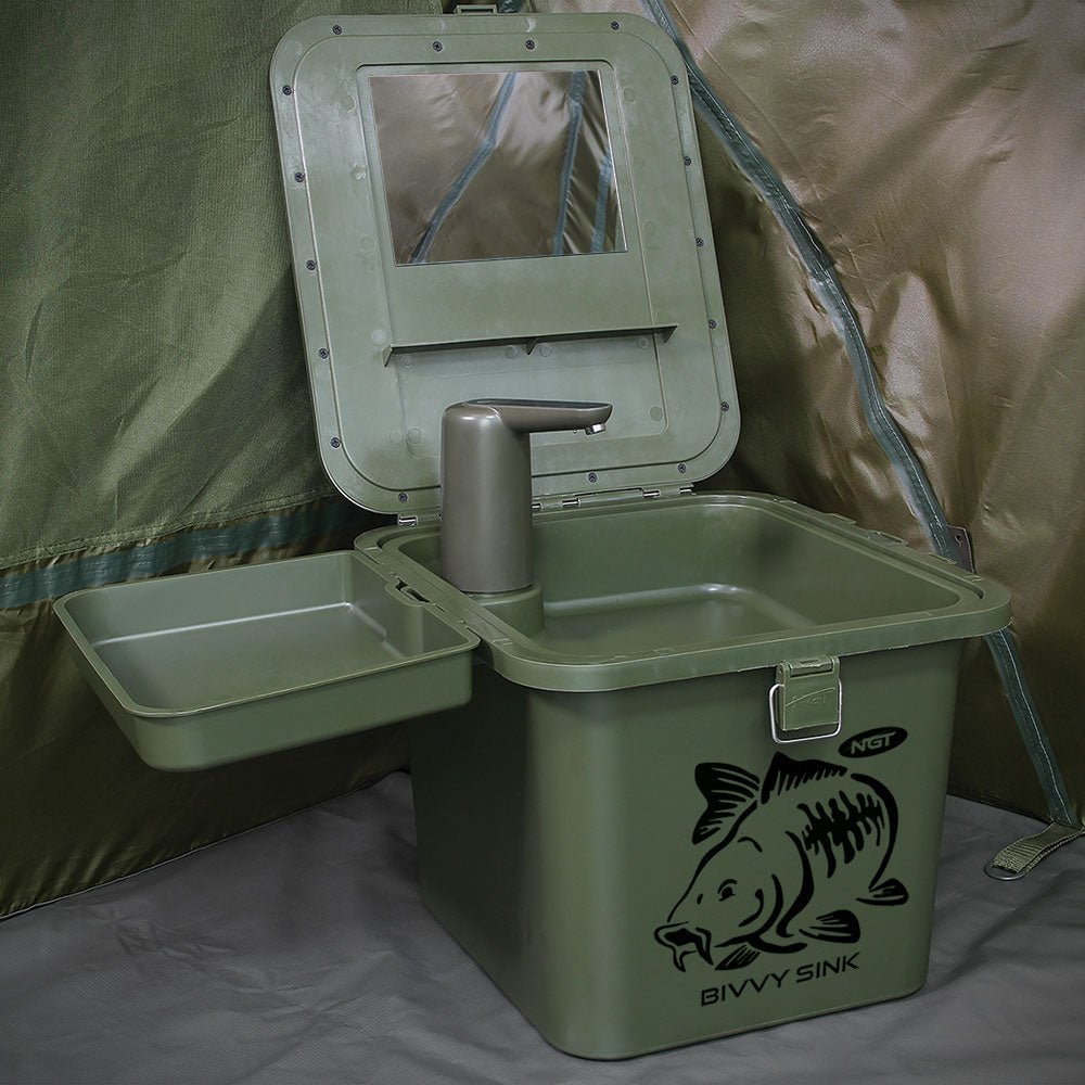 NGT Bivvy Sink with Auto Tap - 6 - NGT Tackle Shop