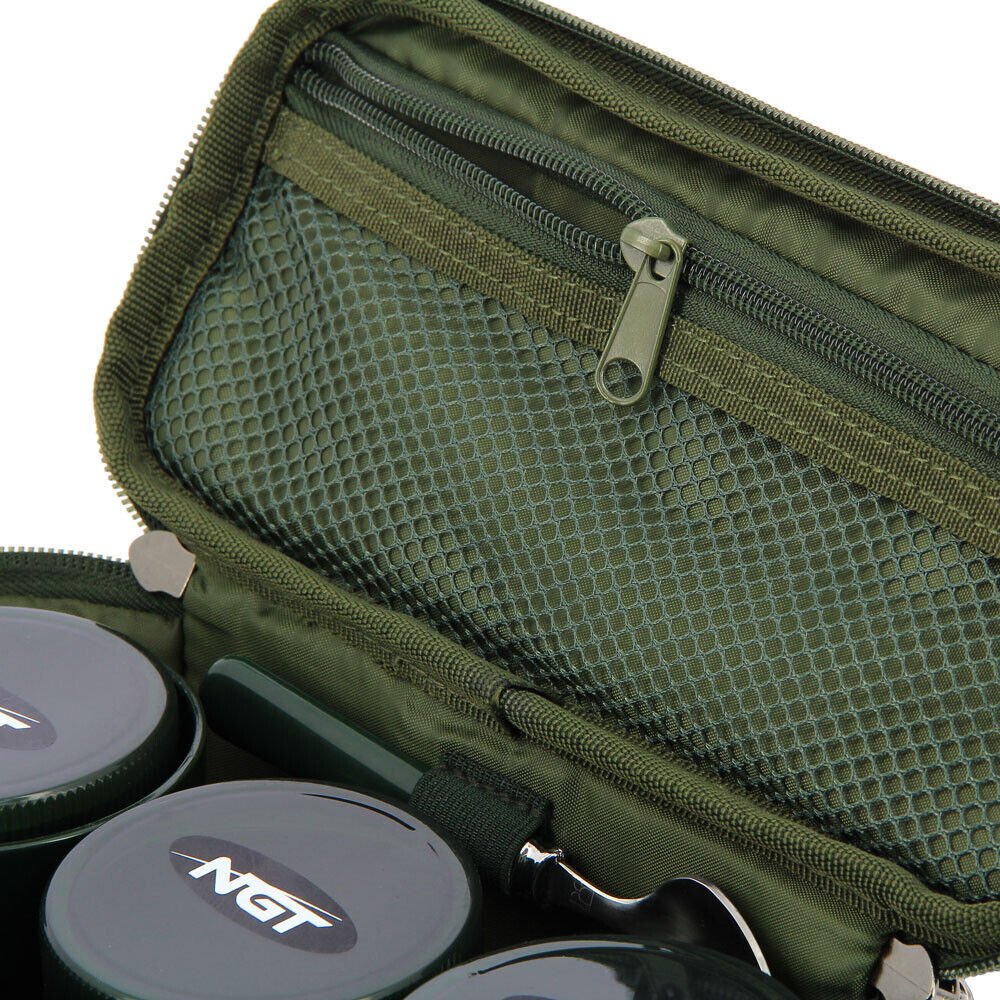 NGT Brew Kit Set 3 Pots 2 Cups Tea Coffee Carp Fishing Tackle Camping - NGT Tackle Shop