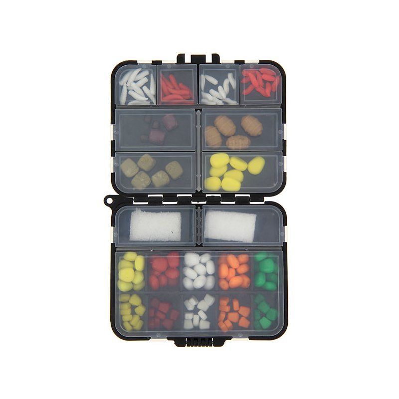 NGT CARP FISHING BAIT FAKE CORN BREAD 155pc ARTIFICIAL KLONE TACKLE BOX - NGT Tackle Shop
