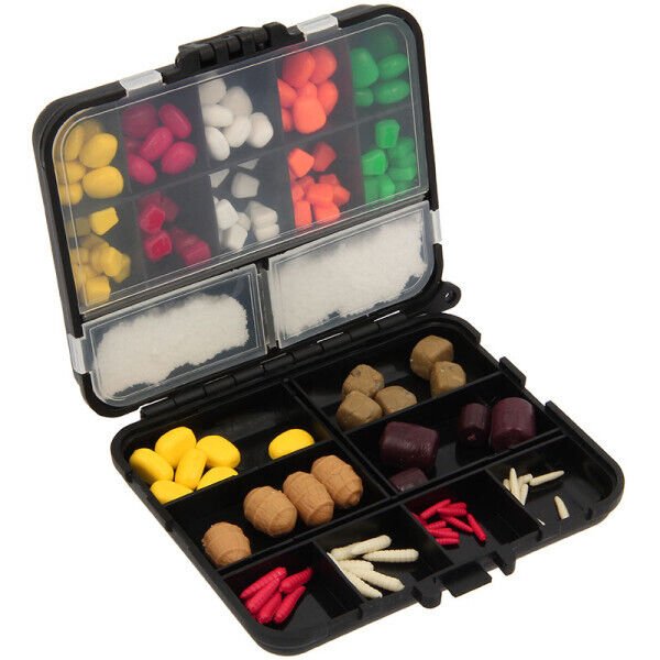 NGT CARP FISHING BAIT FAKE CORN BREAD 155pc ARTIFICIAL KLONE TACKLE BOX - NGT Tackle Shop