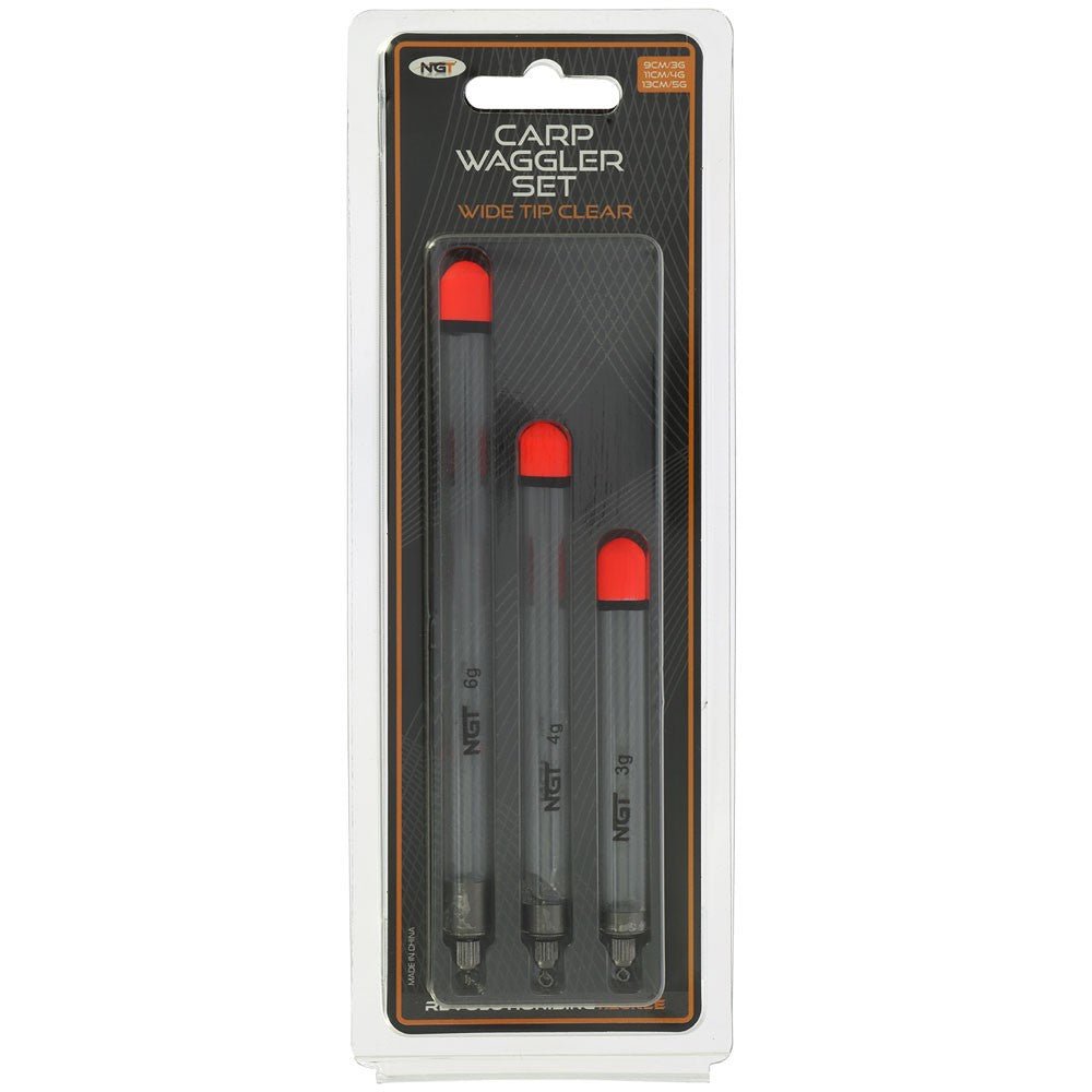NGT Carp Fishing Waggler Floats - Mixed Pack -6 - NGT Tackle Shop