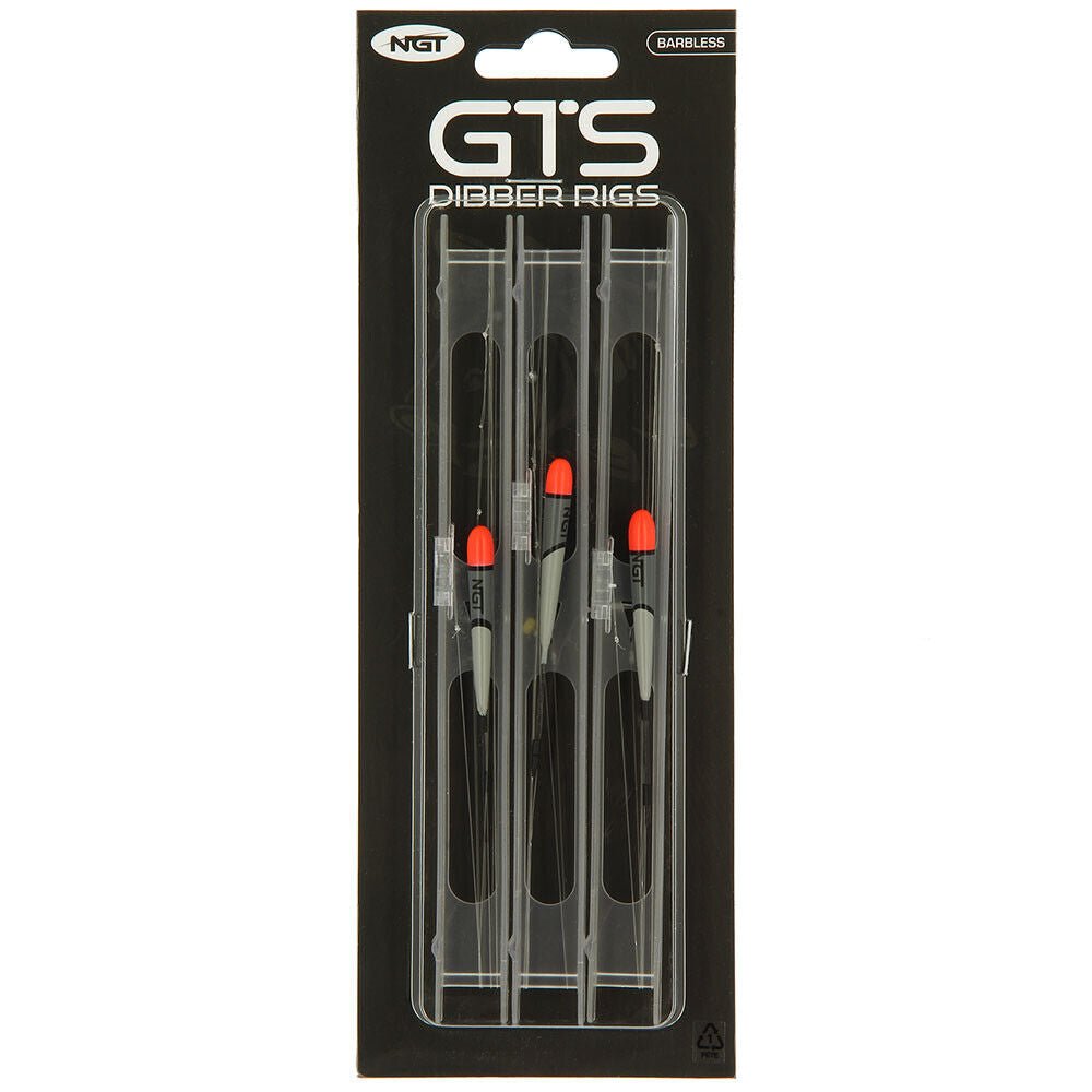 NGT Carp Pole Dibber Float Rigs GTS Pack of 3 - NGT Tackle Shop
