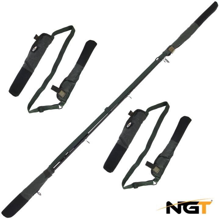 NGT Carp Rod Tip and Top Butt Protectors 2 x Elasticated Covers for Fishing Rods - NGT Tackle Shop