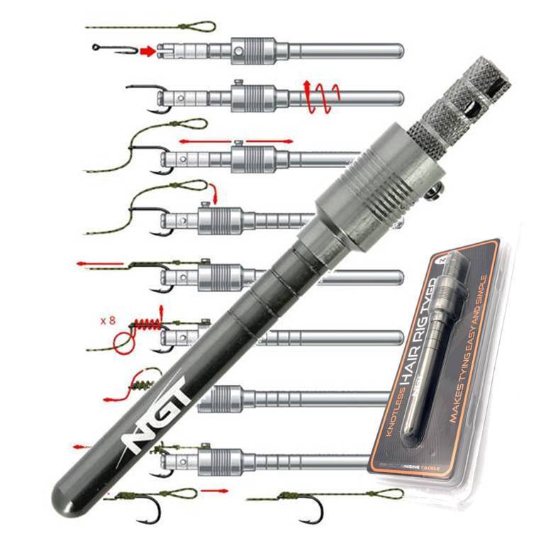 NGT HAIR RIG HOOK TYER TOOL FOR MAKING TYING HAIR RIGS CARP FISHING TACKLE - NGT Tackle Shop