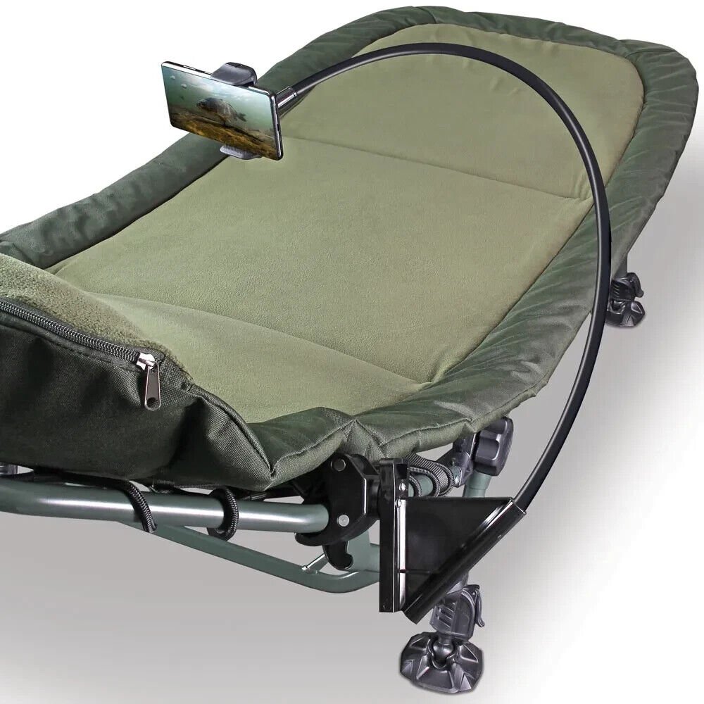NGT Phone Holder with Carp Fishing Chair Bedchair Adaptor and Flexible Arm - NGT Tackle Shop