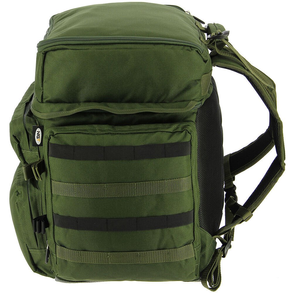 NGT Quickfish Rucksack Multi Compartment Tackle Bag 65L - NGT Tackle Shop