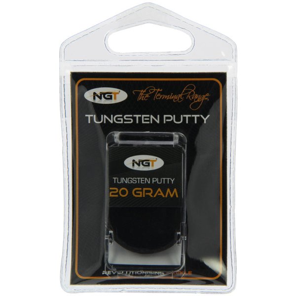 NGT RIG PUTTY CARP FISHING TUNGSTEN RIG PUTTY IN CASE BLACK - NGT Tackle Shop