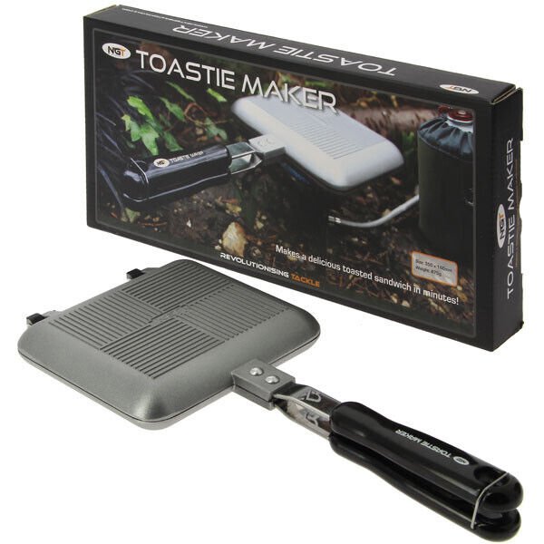 NGT Toastie Maker Carp Fishing Bankside Cooking Camping Sandwich Toaster - NGT Tackle Shop