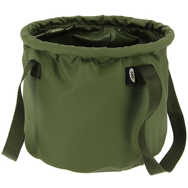 NGT WATER BUCKET 7L Collapsible Bucket with Handles Unhooking Fish Care Aid PVC - NGT Tackle Shop