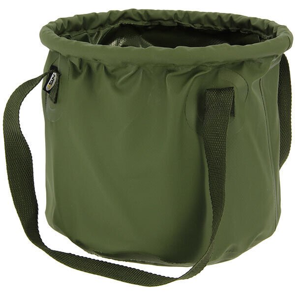 NGT WATER BUCKET 7L Collapsible Bucket with Handles Unhooking Fish Care Aid PVC - NGT Tackle Shop