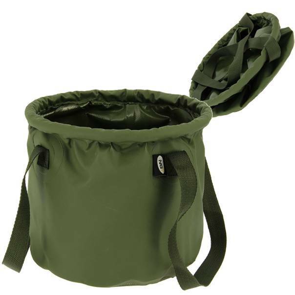 NGT WATER BUCKET 7L Collapsible Bucket with Handles Unhooking Fish Care Aid PVC - NGT Tackle Shop