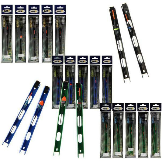 10 X NGT Pole Fishing Float Rigs Carp Coarse Match Ready Made Rigs - Choose Pack - NGT Tackle Shop