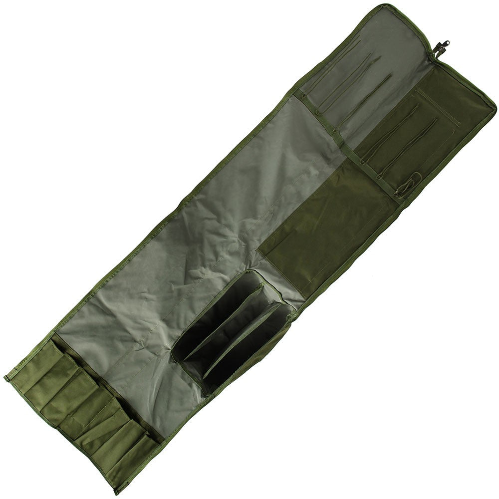 NGT Rod Holdall Carp Fishing QuickFish 3+3 for 12ft Rods + Side Pockets