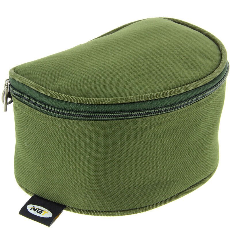 2 x NGT Carp Fishing Reel Cases fits most Big Pits Padded Pouch for Carp Reels - NGT Tackle Shop