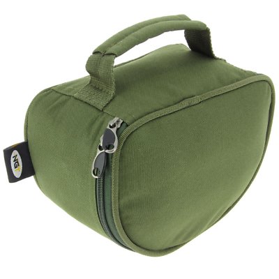 2 x NGT Carp Fishing Reel Cases fits most Big Pits Padded Pouch for Carp Reels - NGT Tackle Shop