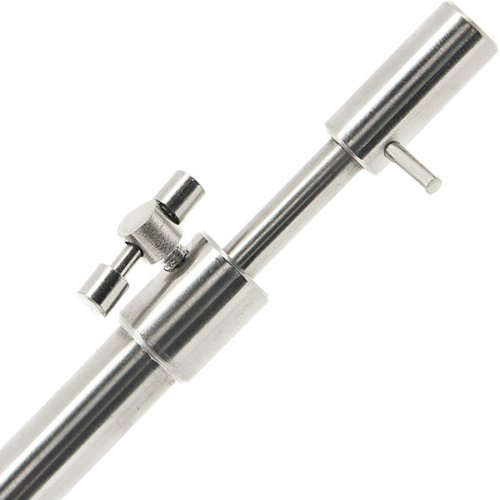 2 x NGT Stainless Steel Banksticks 20 - 30cm Carp Fishing "Short" Bank Sticks - NGT Tackle Shop