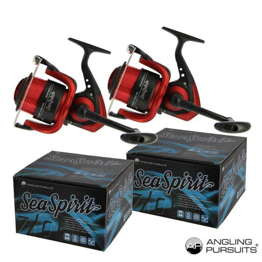 Sea Fishing Reels with 20lb Line Size 70 Sea Sprit x 2 - NGT Tackle Shop
