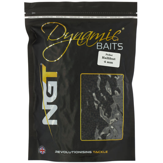 NGT Halibut Pellets Dynamic 4mm 800g  Bag