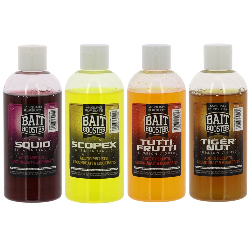 Bait Booster Liquid 4 X 250ML | Non PVA Friendly | Add to Pellets, Groundbait & Pellets -1 - NGT Tackle Shop