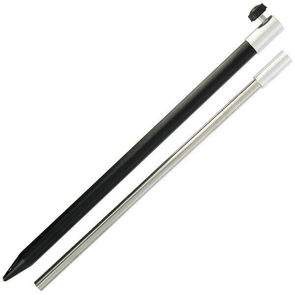 Bank Sticks 4 x 30 - 50cm Black Aluminium Banksticks - NGT Tackle Shop