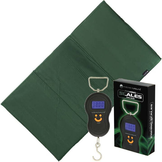 Carp Coarse Fishing Unhooking Mat Digital Scales 88lb 100cm x 60cm Landing Mat - NGT Tackle Shop