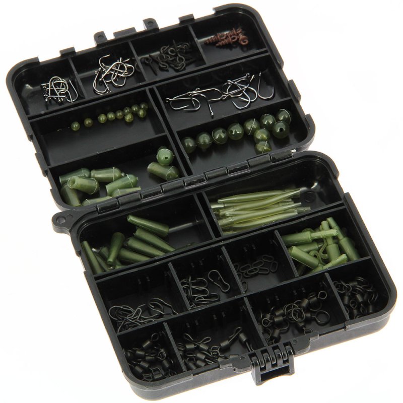 Carp Fishing Bag Holdall with 175pc Carp Rig Terminal Tackle Bit Box Set - NGT Tackle Shop