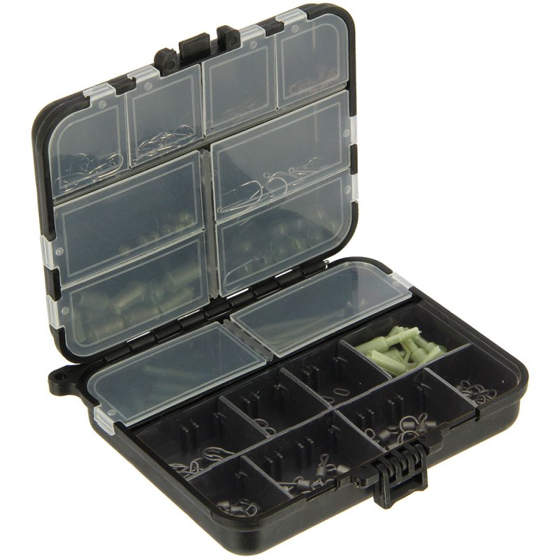 Carp Fishing Bag Holdall with 175pc Carp Rig Terminal Tackle Bit Box Set - NGT Tackle Shop