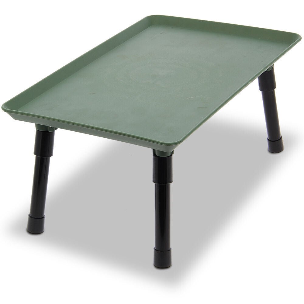 Carp Fishing Bivvy Table Aluminium Legs Heavy Duty Plastic Tackle Table Camping - NGT Tackle Shop