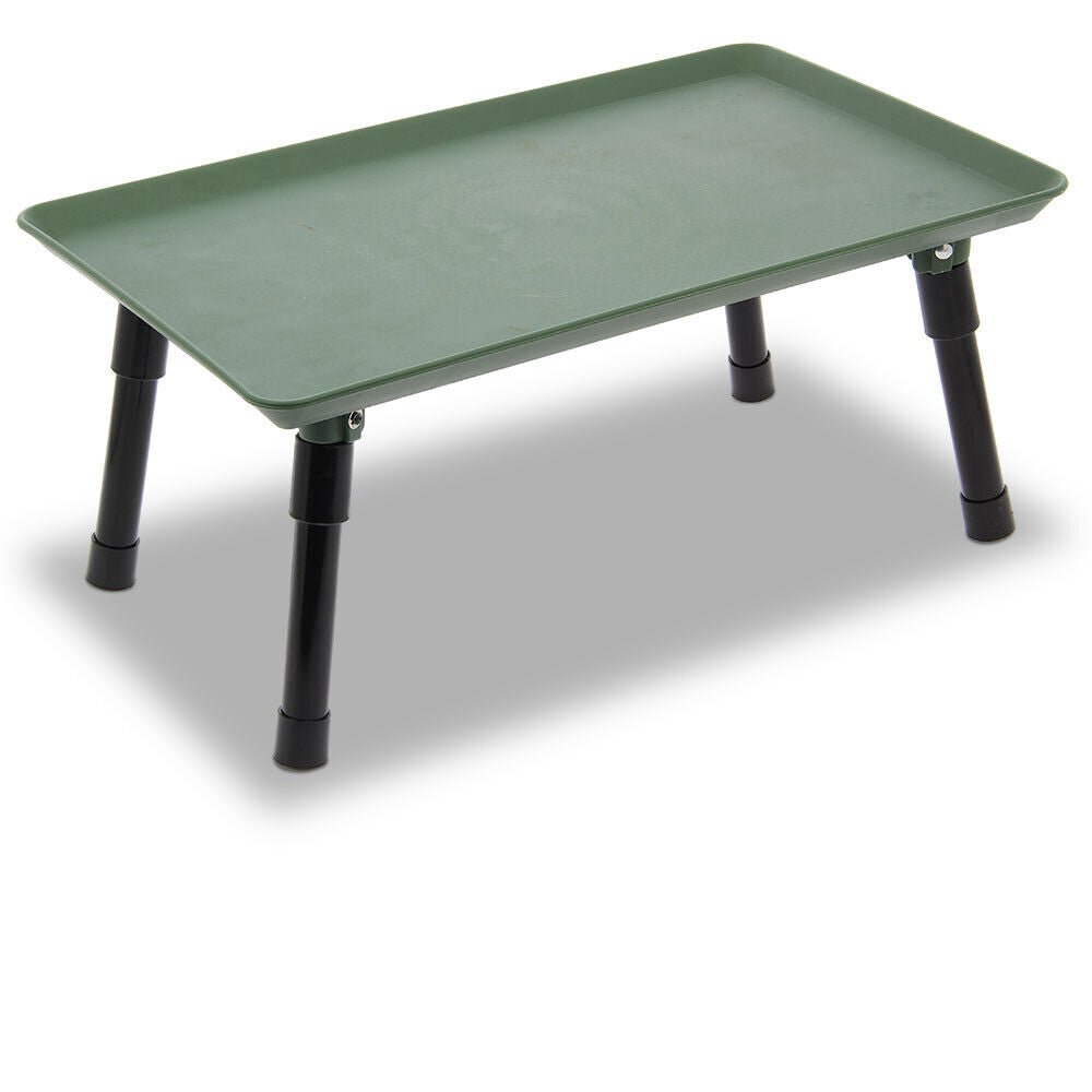 Carp Fishing Bivvy Table Aluminium Legs Heavy Duty Plastic Tackle Table Camping - NGT Tackle Shop