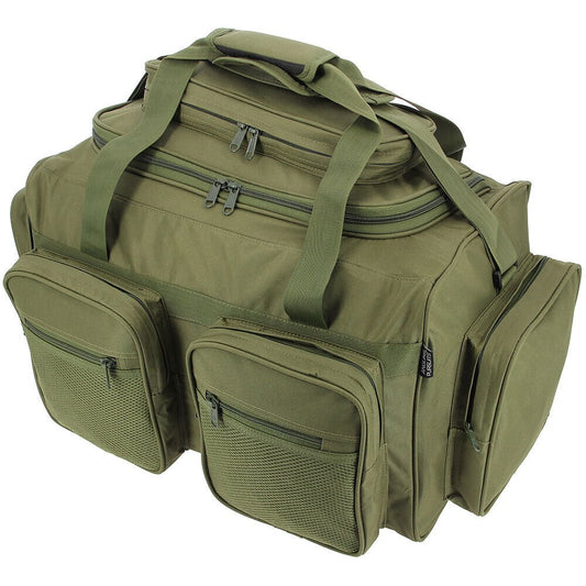 Fishing Bag Carp Holdall Green Carryall Tackle 850 Multi Pocket Bag - NGT Tackle Shop