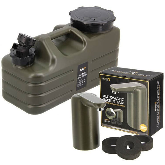 NGT 5L Water Carrier with Auto Water Tap -1 - NGT Tackle Shop