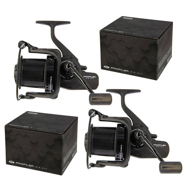thumbnail image 2 of NGT Camo 60 Carp Reels Twin Pack – Baitrunner, Spare Spools, 4.7:1 Gear Ratio, Brand New 2 of 5