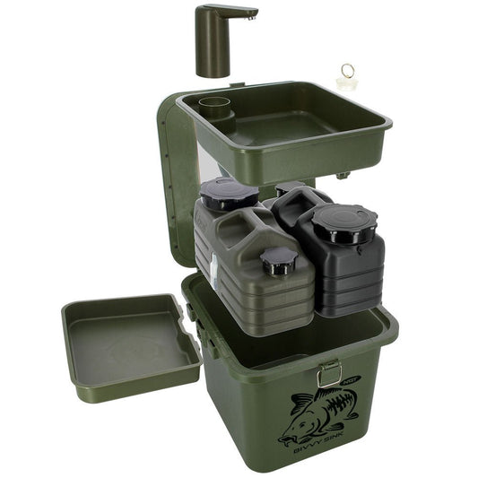 NGT Bivvy Sink with Auto Tap - 1 - NGT Tackle Shop