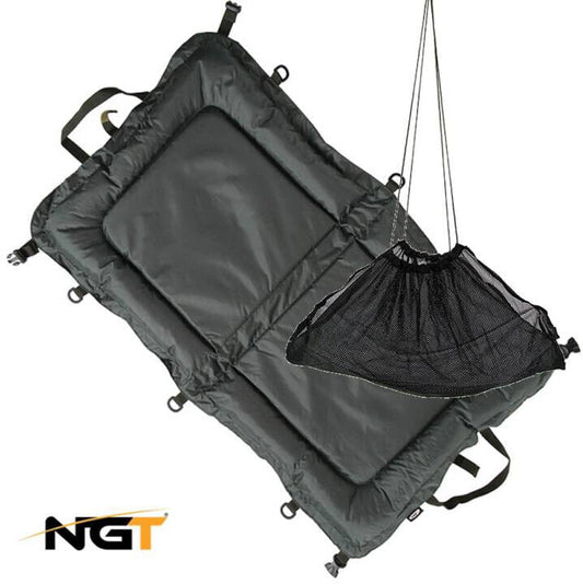 NGT Carp Fishing Beanie Unhooking Mat Weigh Sling Landing Set - NGT Tackle Shop
