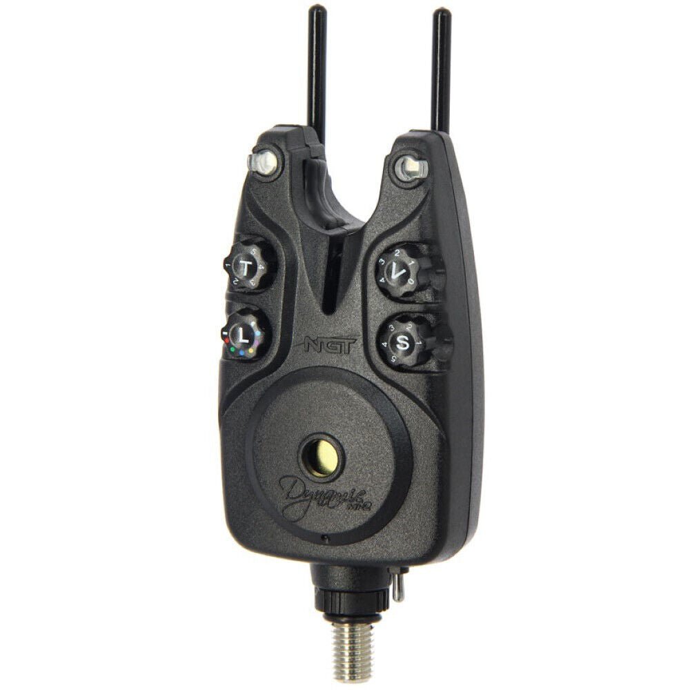 NGT Carp Fishing Bite Alarm Set Dynamic MK2 Wireless 3 Alarms Covers & Receiver - NGT Tackle Shop