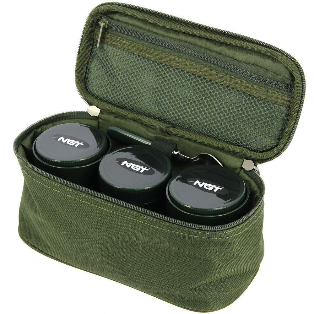 NGT Carp Fishing Kettle Brew Kit Set 2 Cups 3 Pots Tea Case Camping Outdoors - NGT Tackle Shop