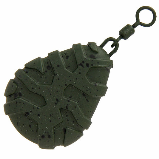 NGT Carp Fishing Leads Flat Pear with Swivel - 1 - NGT Tackle Shop