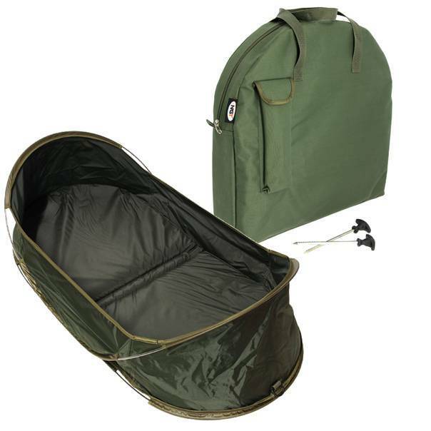 NGT Carp Fishing Pop Up Cradle Fold Away Unhooking Mat with Case & Pegs - NGT Tackle Shop