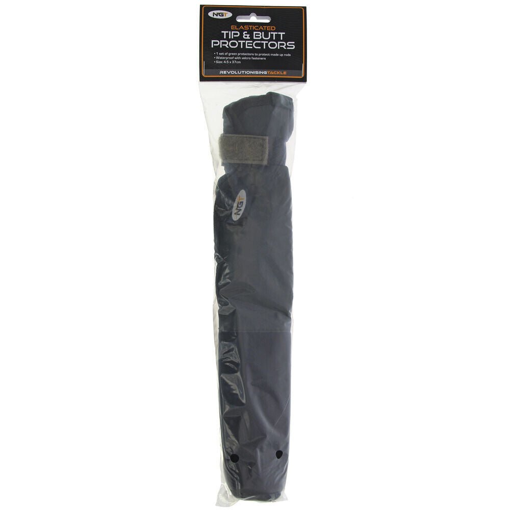 NGT Carp Rod Tip and Top Butt Protectors 2 x Elasticated Covers for Fishing Rods - NGT Tackle Shop