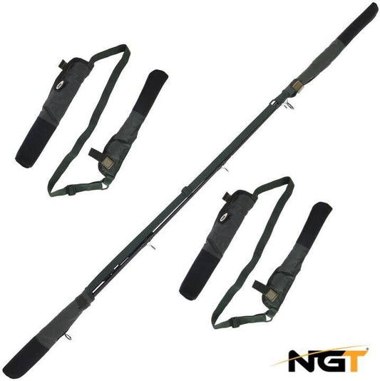 NGT Carp Rod Tip and Top Butt Protectors 2 x Elasticated Covers for Fishing Rods - NGT Tackle Shop